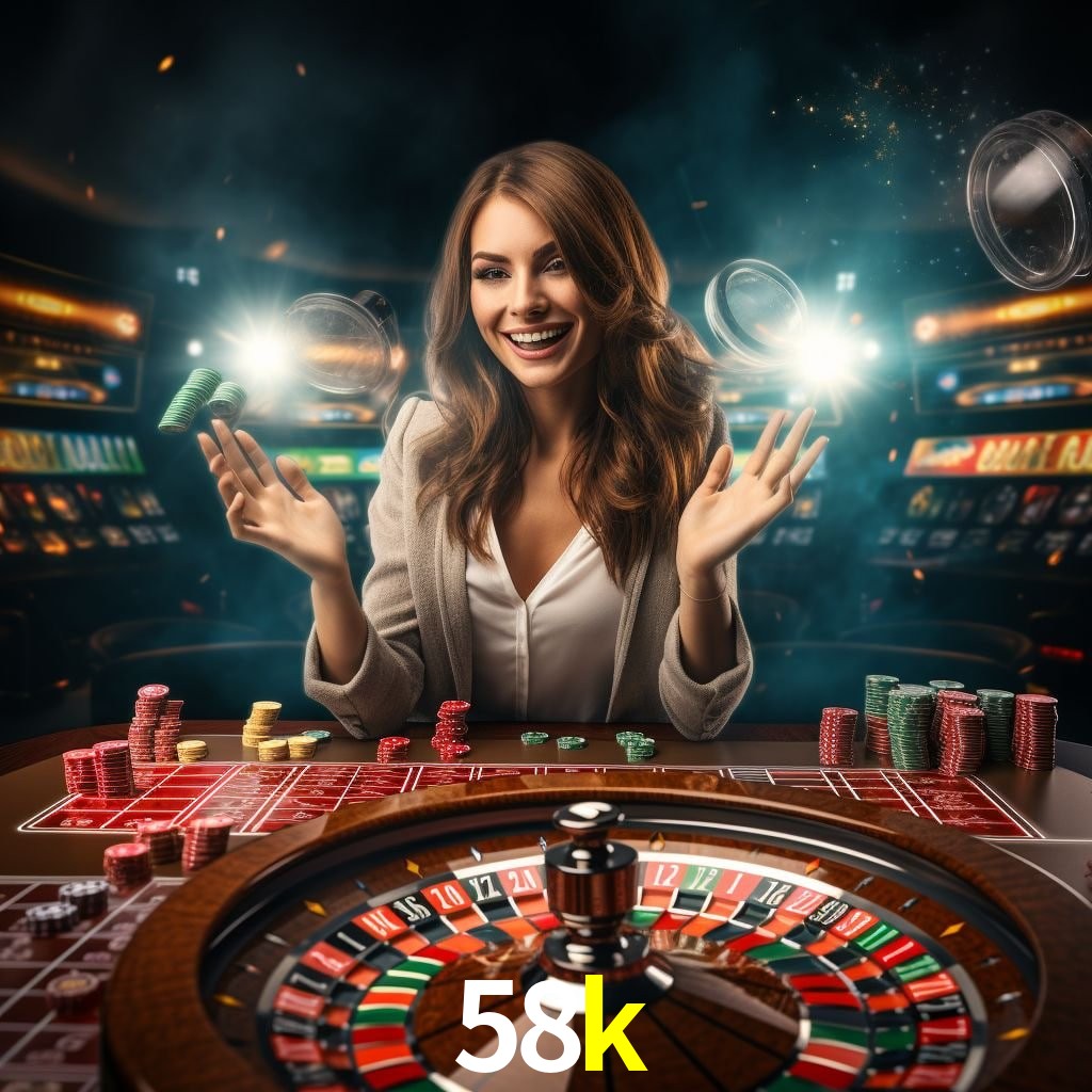 58k: Jogos de Caça-Níqueis-Altas Recompensas, Roleta-Velocidade, Blackjack-Desafios Máximos